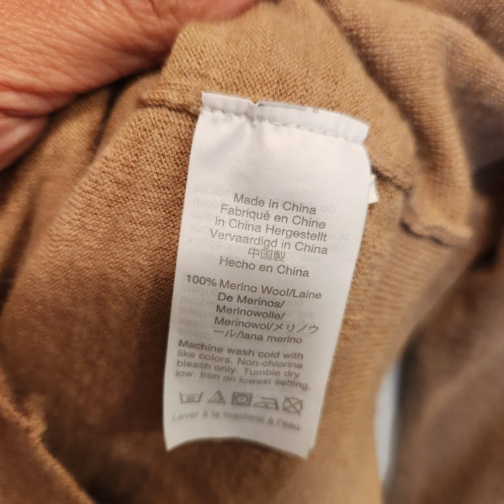 J. Crew tan merino wool sweater. Xxs or xs?